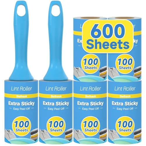 Swihauk Extra Sticky Lint Roller for Pet Hair